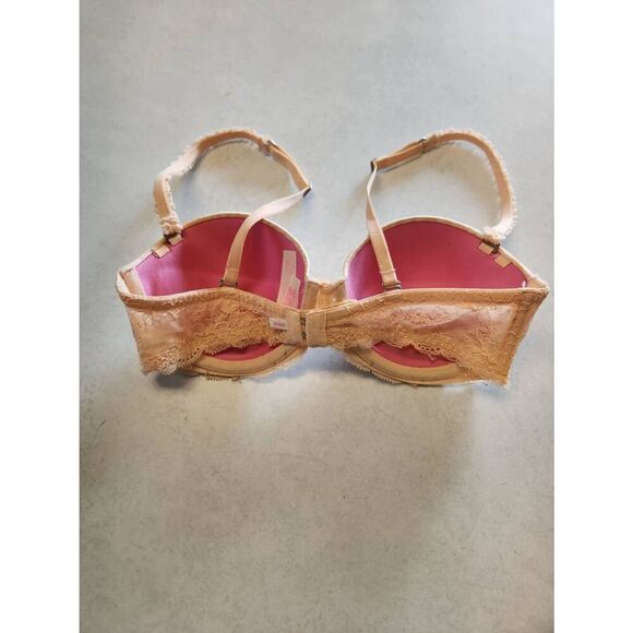 Victoria's Secret PINK Strapless Bra Size 34B Zebra Leopard Print - Picture 2 of 4